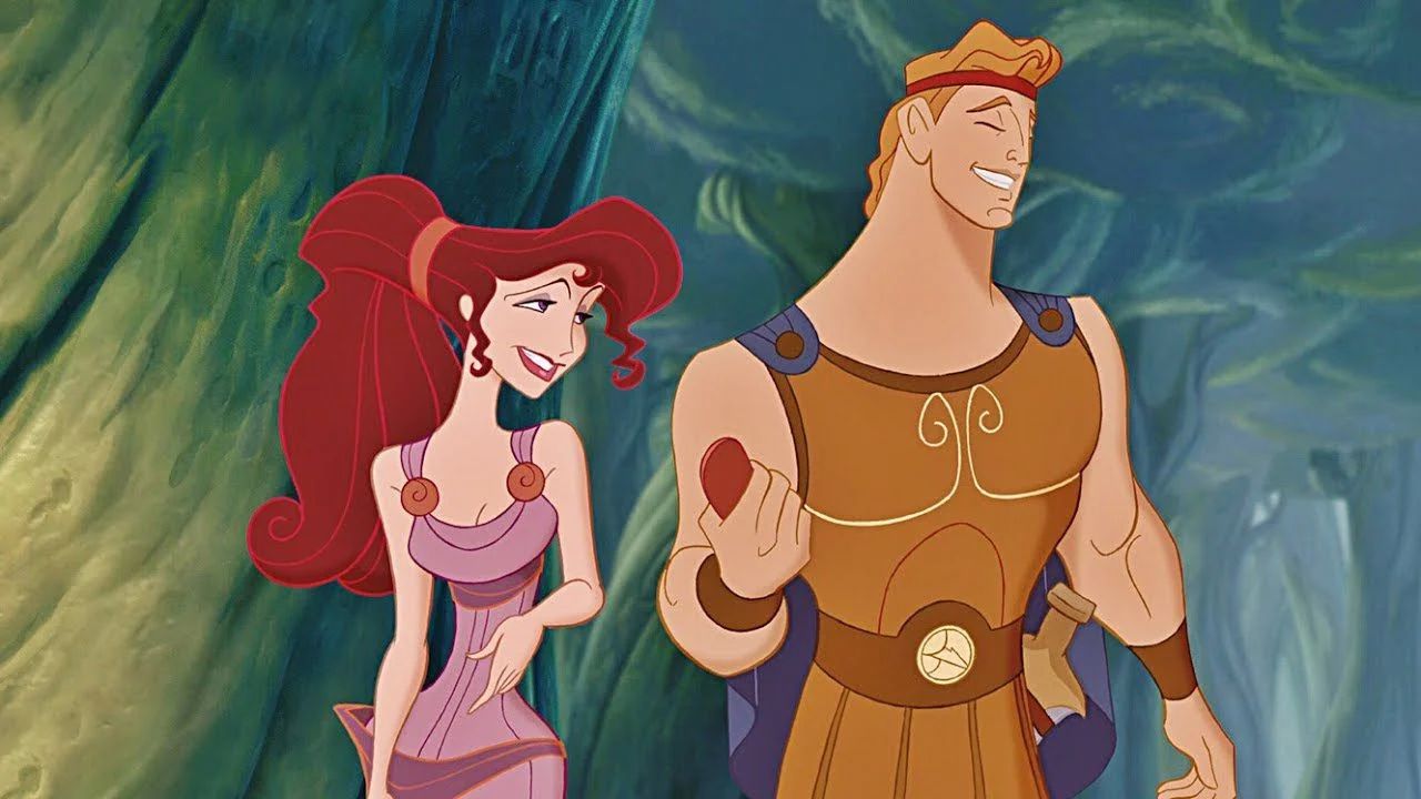 Hercules The Disney Hero And Megara In Perfect Anime Style Thanks To