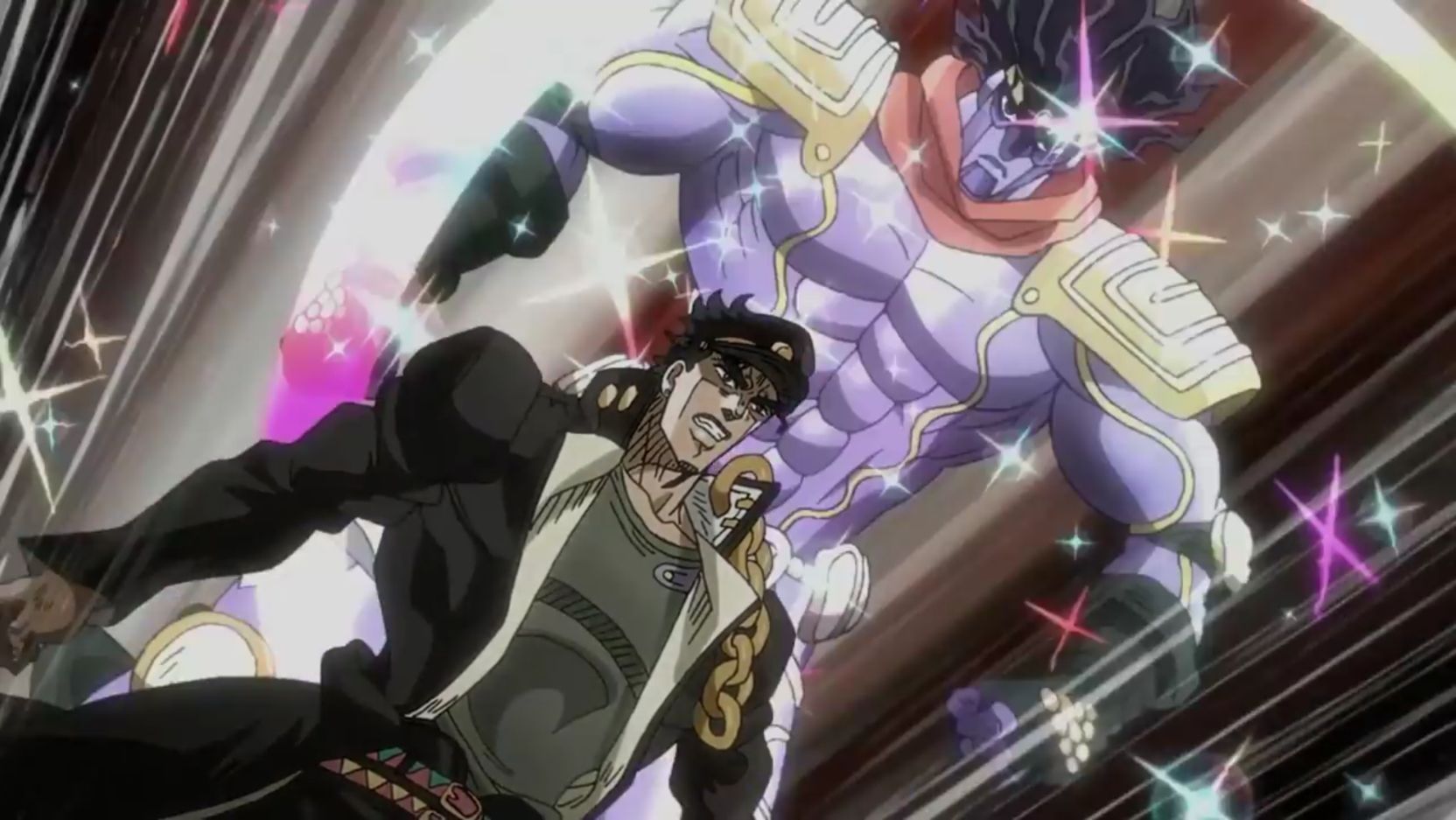 Jojos Bizarre Adventures Jotaro And His Stand Are Shown In This Fanart 〜 Anime Sweet 💕 9711