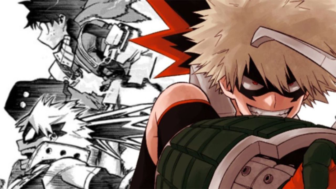 Bakugo like Izuku, in My Hero Academia 285 the heroes change roles ...