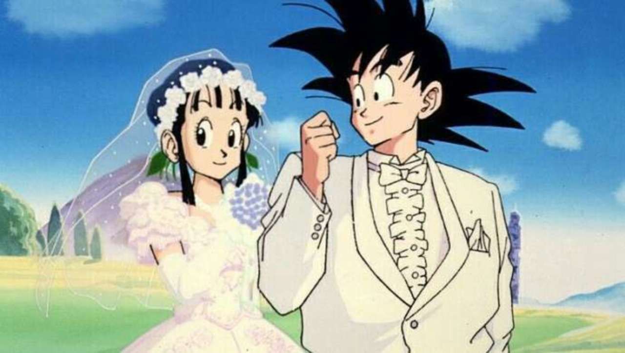 Dragon Ball The Wedding Between Chichi And Goku In The Romantic Figure Of The Figure Class 3938