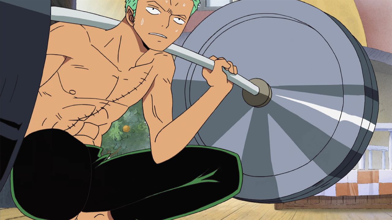 ONE PIECE, how much does Zoro lift?  The immense strength of the swordsman
