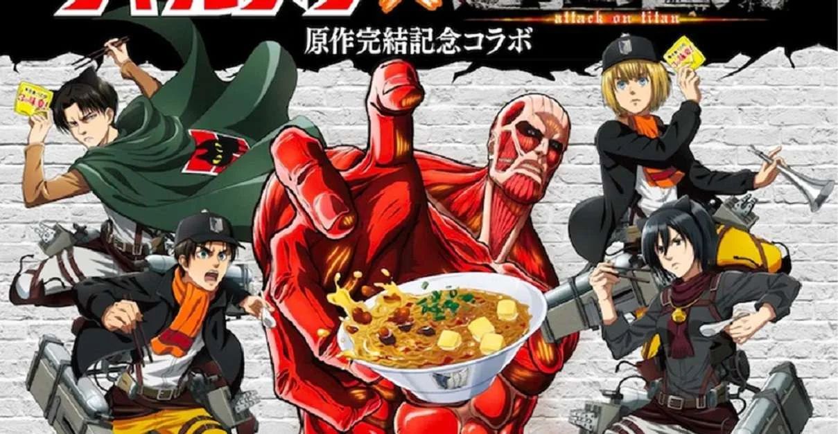 Attack of the Giants: Cooperation with a ramen company announced