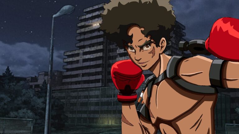 Megalo Box 2: Nomad, the anime is inspired by the Sails of Scampia in the second episode Megalo Box 2: Nomad, the anime is inspired by the Sails of Scampia in the second episode