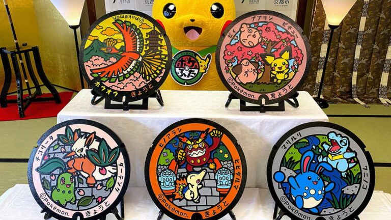 Pokémon: Generation II monsters invade Kyoto’s manholes Pokémon: Generation II monsters invade Kyoto’s manholes