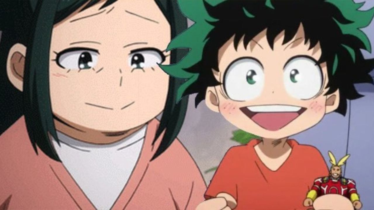 A moving review in My Hero Academia 309: The moments between Deku and his mother