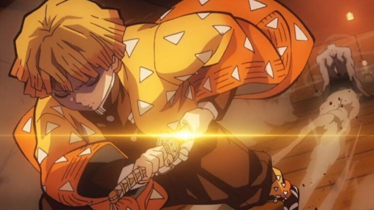 Demon Slayer: Zenitsu returns against the spider demon in the fantastic flip book Demon Slayer: Zenitsu returns against the spider demon in the fantastic flip book