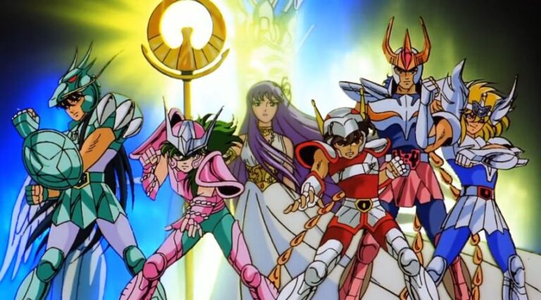 saint seiya anime series