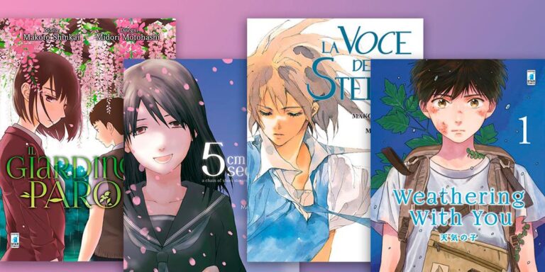 Star Comics announces the Makoto Shinkai Collection: 4 incredible works in one box Star Comics announces the Makoto Shinkai Collection: 4 incredible works in one box