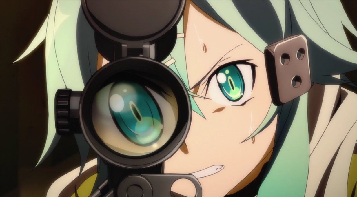 Sword Art Online: Sinon is ready to go when it comes to cosplaying a Japanese model