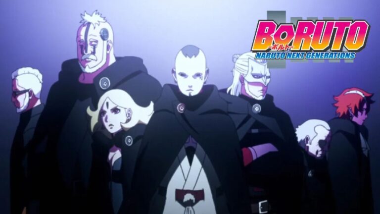 Boruto 202: the plan of an interior by Kara in the preview images Boruto 202: the plan of an interior by Kara in the preview images