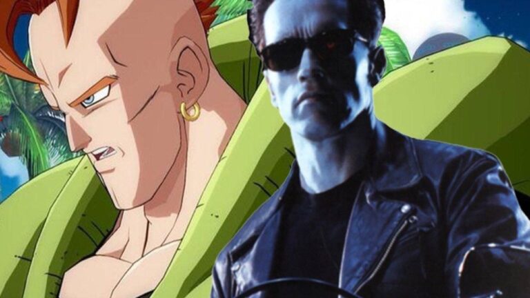 Dragon Ball Z: Android 16 becomes the terminator in this fan-made artwork Dragon Ball Z: Android 16 becomes the terminator in this fan-made artwork