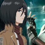 Attack of the Giants: Mikasa as Tifa from Final Fantasy VII in a fantastic artwork Attack of the Giants: Mikasa as Tifa from Final Fantasy VII in a fantastic artwork