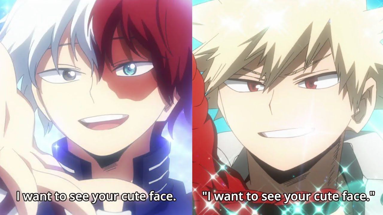 The author of My Hero Academia celebrates episode 5×12 with a sketch about Bakugo and Todoroki