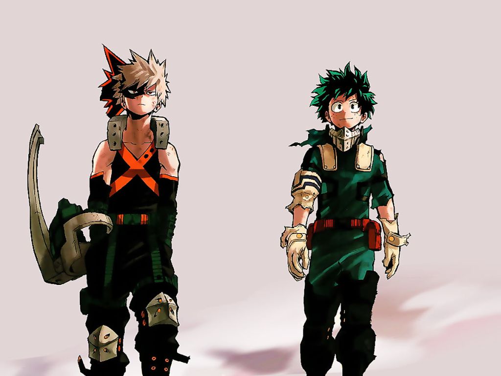 My Hero Academia: A fan reconstructs the faces of Deku, Bakugo and Todoroki.  in reality