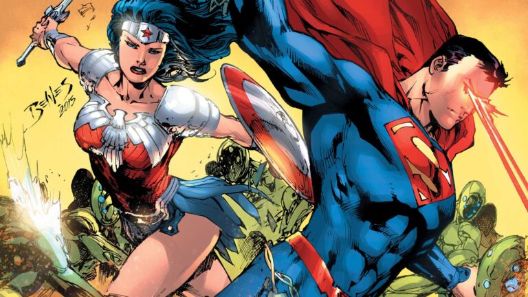 Superman and Wonder Woman enter the world of anime thanks to a poster created by fans