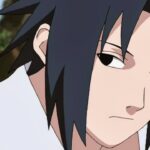 A cosplay of Sasuke Uchiha from Naruto: the character in the Shippuden version A cosplay of Sasuke Uchiha from Naruto: the character in the Shippuden version