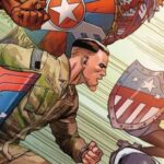 Captain America: Marvel combines five caps in one fantastic cover for the first time Captain America: Marvel combines five caps in one fantastic cover for the first time