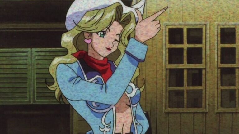 Cowboy Bebop: A cosplay of the lively Judy from the Big Shot program Cowboy Bebop: A cosplay of the lively Judy from the Big Shot program