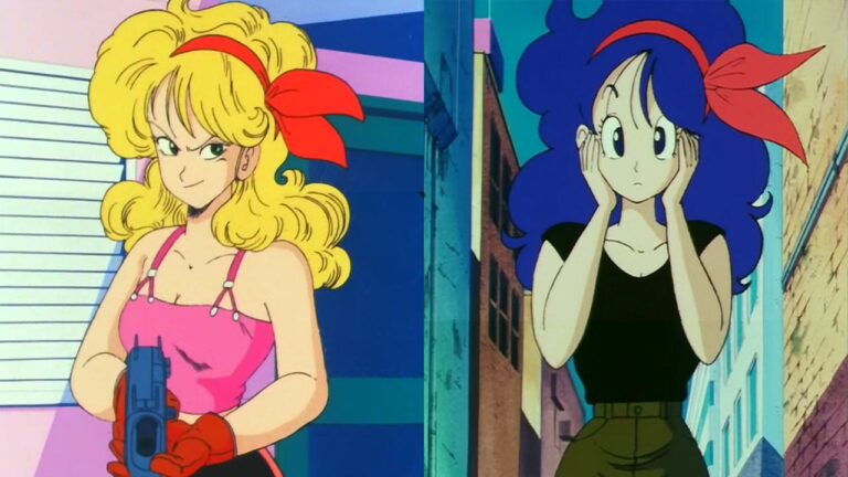 Dragon Ball: a double cosplay from Lunch both blond and blue by Fabibi, which one do you prefer?