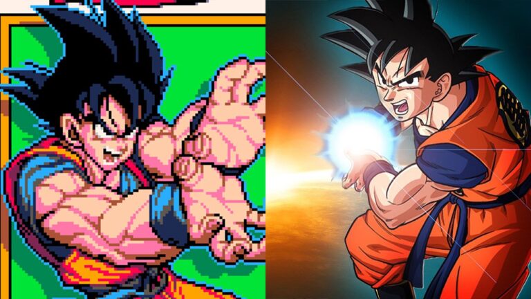 Pixelart Dragon Ball Z: Goku as if it were a Gameboy game Pixelart Dragon Ball Z: Goku as if it were a Gameboy game