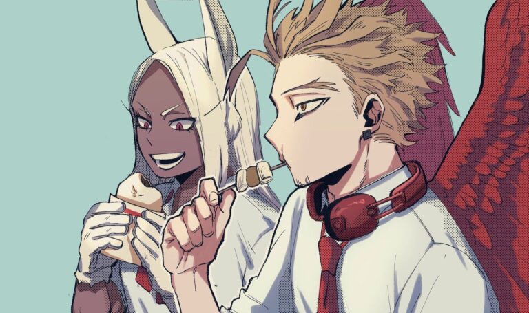 My Hero Academia: What do Hawks and Mirko do in their free time? The answer in a sketch My Hero Academia: What do Hawks and Mirko do in their free time? The answer in a sketch