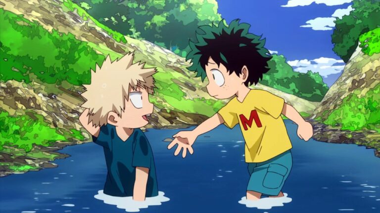 My Hero Academia: Deku and Bakugo are kids again in this delicate official work of art My Hero Academia: Deku and Bakugo are kids again in this delicate official work of art