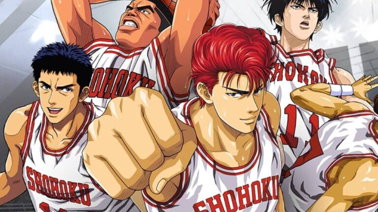Slam Dunk at the Olympics! The opening theme accompanies the Japanese national team Slam Dunk at the Olympics! The opening theme accompanies the Japanese national team