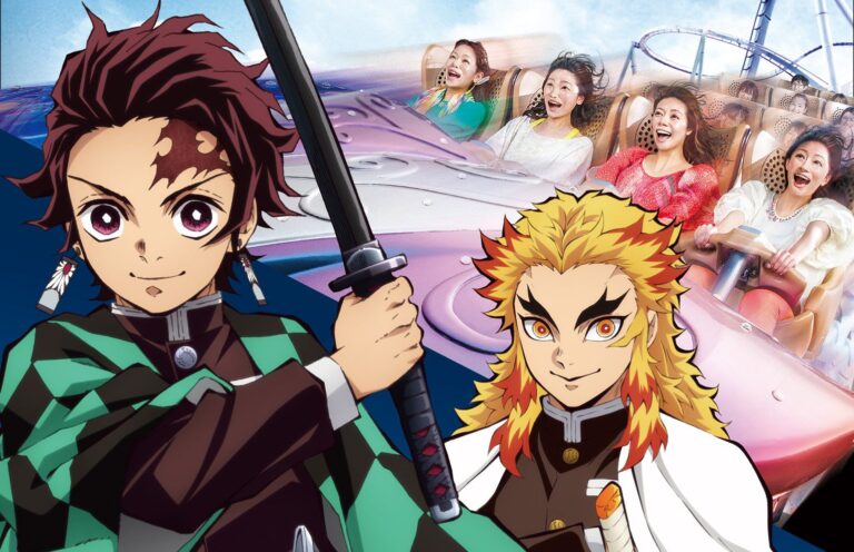 Universal Studio Japan: The amusement park features the Demon Slayer roller coaster Universal Studio Japan: The amusement park features the Demon Slayer roller coaster