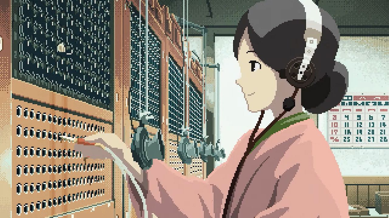 How has work in Japan changed over the years?  A nostalgic video in pixel art