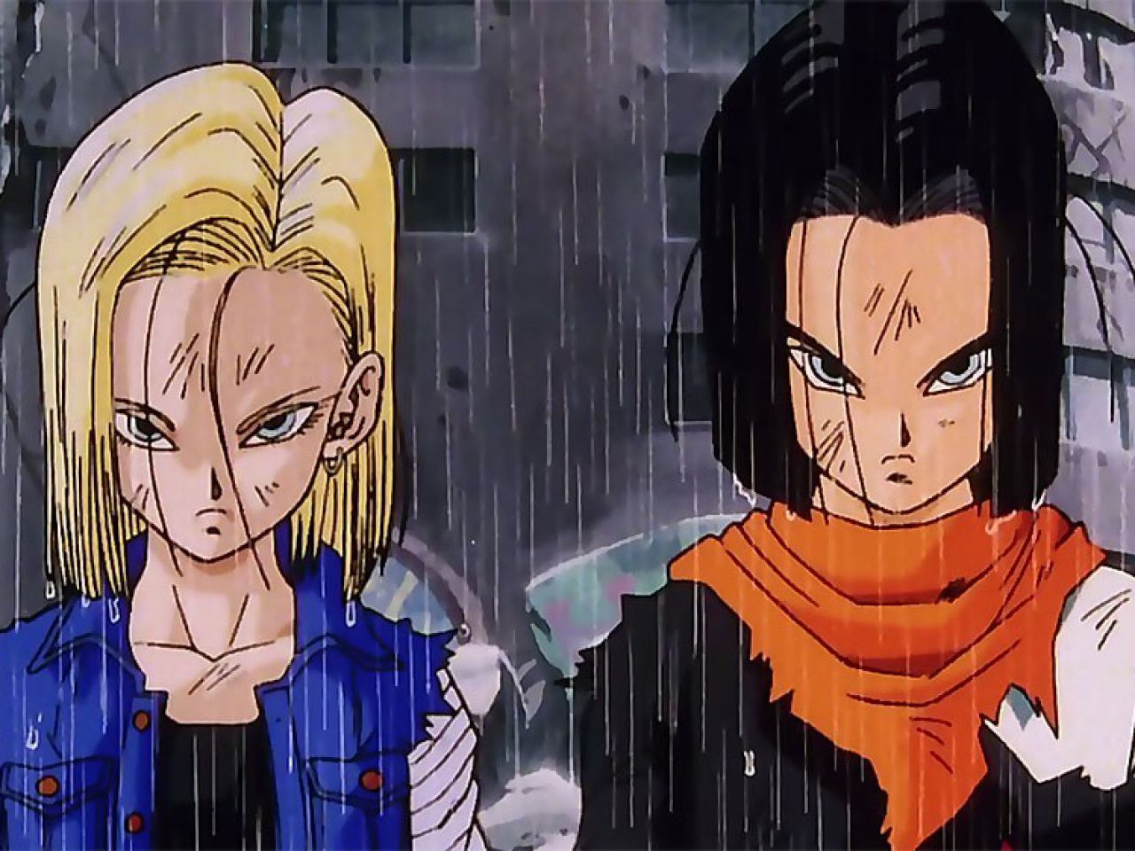 Dragon Ball, how did Android 17 and 18 become? The background by Akira ...