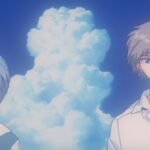 Evangelion: Rei and Kaworu in a drawing by Takeshi Obata, Death Note Mangaka