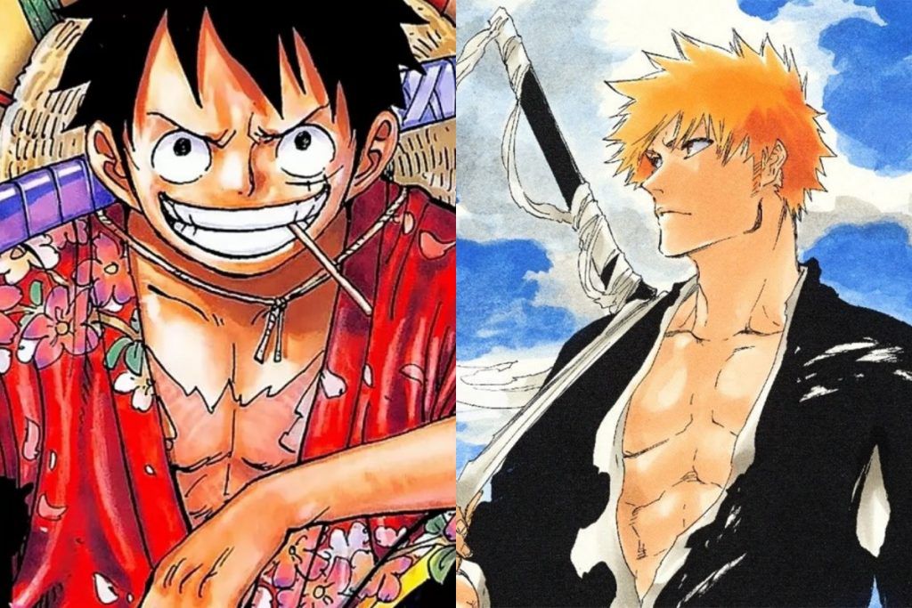 Карта one piece vs bleach