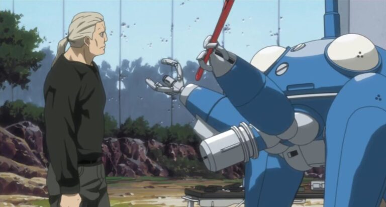 Ghost in the Shell: Old man wanders the streets aboard a Tachikoma, the clip goes viral Ghost in the Shell: Old man wanders the streets aboard a Tachikoma, the clip goes viral