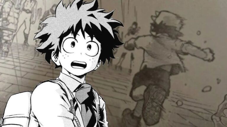 My Hero Academia 325: the moving meeting between Deku and his fan number 1 My Hero Academia 325: the moving meeting between Deku and his fan number 1