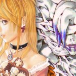 A cosplay of Misa Amane ready to perform the Death Note accompanied by Rem. to use A cosplay of Misa Amane ready to perform the Death Note accompanied by Rem. to use