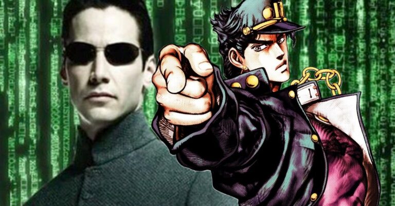 Jojo Meets The Matrix: Neo and Trinity enter Araki’s universe with a fanart Jojo Meets The Matrix: Neo and Trinity enter Araki’s universe with a fanart