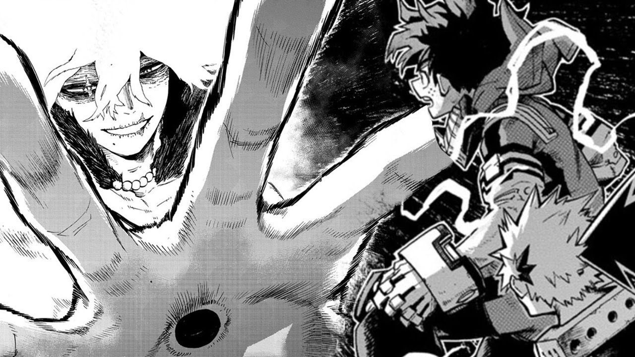 My Hero Academia 329: the comparison between two No. 1 in color thanks