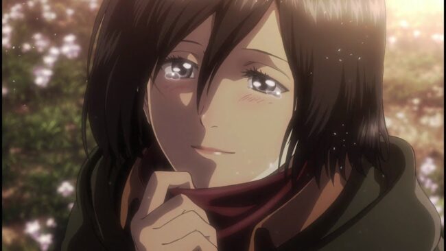 A Mikasa Ackerman cosplay from the latest chapter of Attack on Titan ...