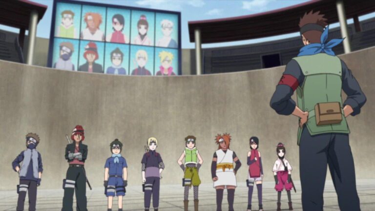 Boruto 223, first round: son and student have an exciting fight Boruto 223, first round: son and student have an exciting fight