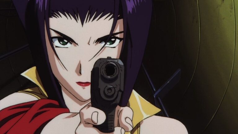 Cowboy Bebop: Faye Valentine is a bounty hunter in model Lin-Lin Cosplay Cowboy Bebop: Faye Valentine is a bounty hunter in model Lin-Lin Cosplay