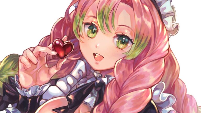 Demon Slayer: a maiden version of Mitsuri Kanroji Cosplay ready to serve you Demon Slayer: a maiden version of Mitsuri Kanroji Cosplay ready to serve you