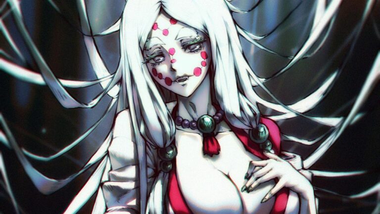 Demon Slayer: Rui’s spider mother in a scary cosplay Demon Slayer: Rui’s spider mother in a scary cosplay