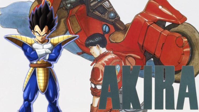 Dragon Ball Z, Vegeta meets Akira in this extraordinary fanart poster Dragon Ball Z, Vegeta meets Akira in this extraordinary fanart poster
