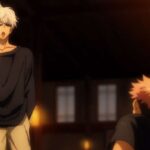 Jujutsu Kaisen wears gojo style with glasses and jacket Jujutsu Kaisen wears gojo style with glasses and jacket
