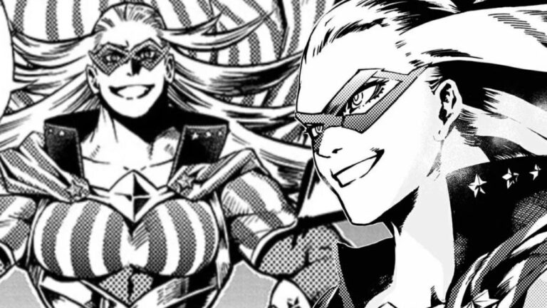 My Hero Academia 331, the woman behind the flag: the identity of Star and Stripe My Hero Academia 331, the woman behind the flag: the identity of Star and Stripe