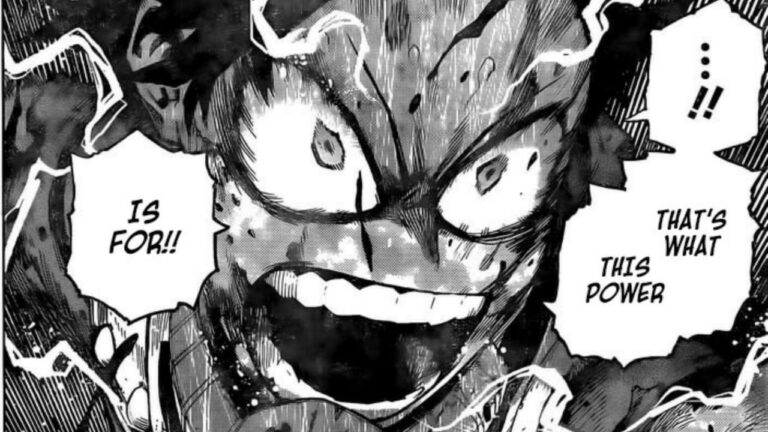 My Hero Academia 334 spoilers and pictures: a priceless parting gift My Hero Academia 334 spoilers and pictures: a priceless parting gift