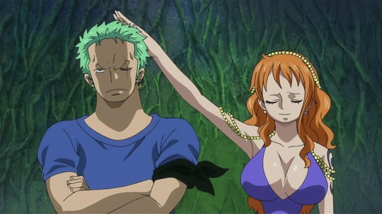 Nami takes Zoro’s place in ONE PIECE with this amazing image created by Oda. was drawn Nami takes Zoro’s place in ONE PIECE with this amazing image created by Oda. was drawn