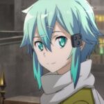 Sword Art Online: a Sinon cosplay in the Gun Gale Online version Sword Art Online: a Sinon cosplay in the Gun Gale Online version