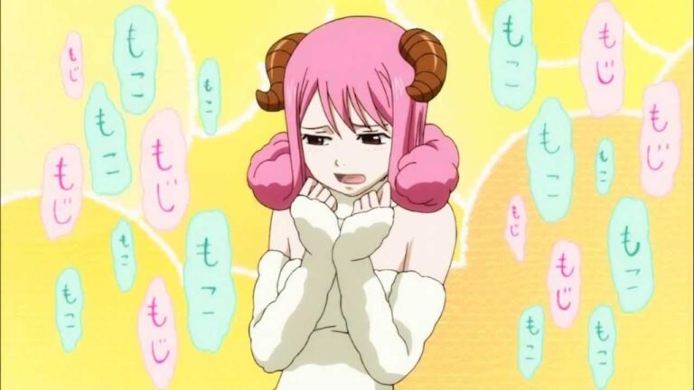 A cosplay of Aries from Fairy Tail gives the character a delicate touch A cosplay of Aries from Fairy Tail gives the character a delicate touch