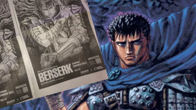 Full-page Berserk 41 in the New York Times, Le Monde and Asahi Shimbun at the same time Full-page Berserk 41 in the New York Times, Le Monde and Asahi Shimbun at the same time